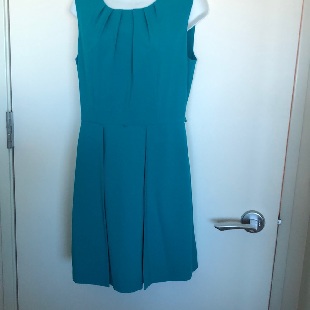 Calvin Klein, turquoise, sleeveless dress. Size 6